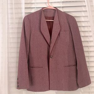 Vintage maroon blazer